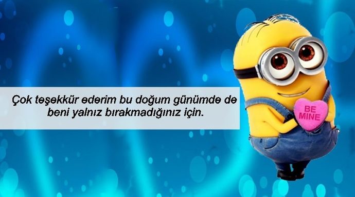 doğum günü kutlama teşekkür mesajı
