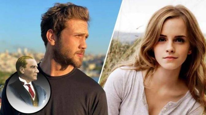 Aras Bulut İynemli'nin Atatürk'ü canlandıracağı diziye Emma Watson da katıldı! İzlemeyi düşünüyor musunuz?