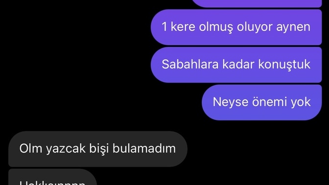 Niye böylesiniz?