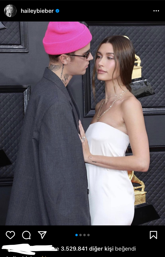 Hailey ve Justin çok şanslı değiller mi?