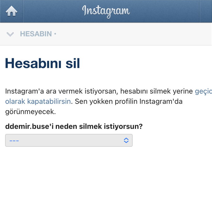 İnstagram hesap silme, hesap kapatma nasıl yapılır? İnstagram hesap kapatma link?