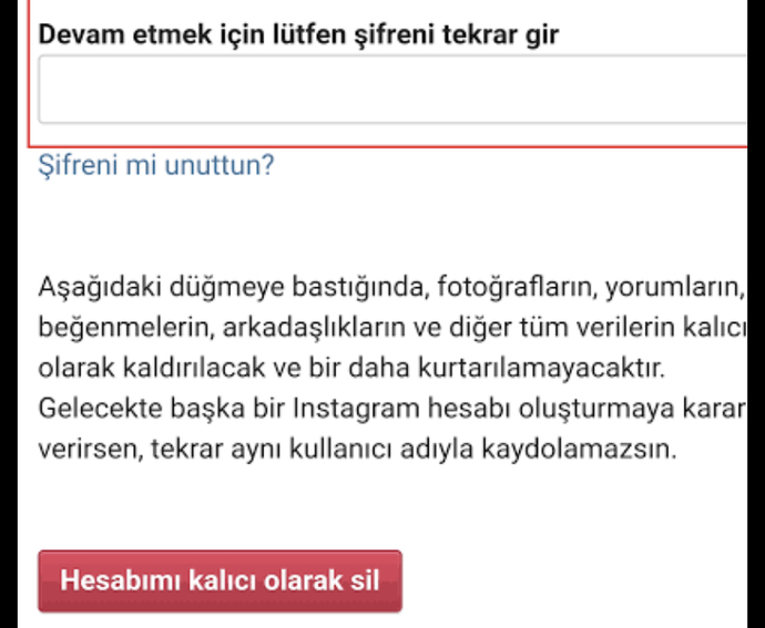 İnstagram hesap silme, hesap kapatma nasıl yapılır? İnstagram hesap kapatma link?