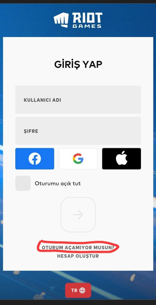 Valorant şifre değiştirme nasıl yapılır?