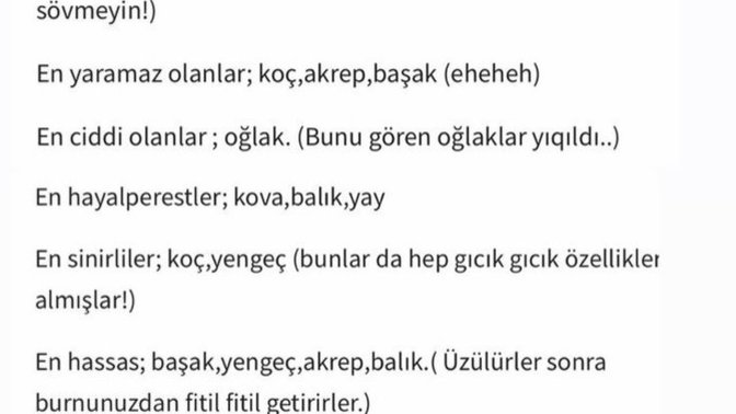 Burçlar hakkında yapılan yorumlar sizce doğru mu?