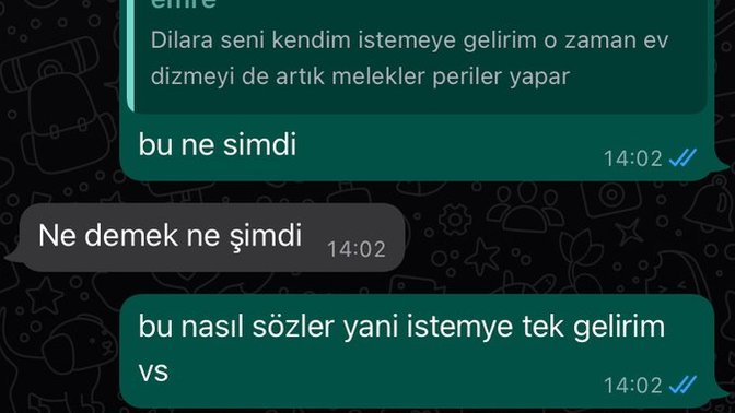 Sevgilimin sizce amacı ne, ve ne yazsam cevap?
