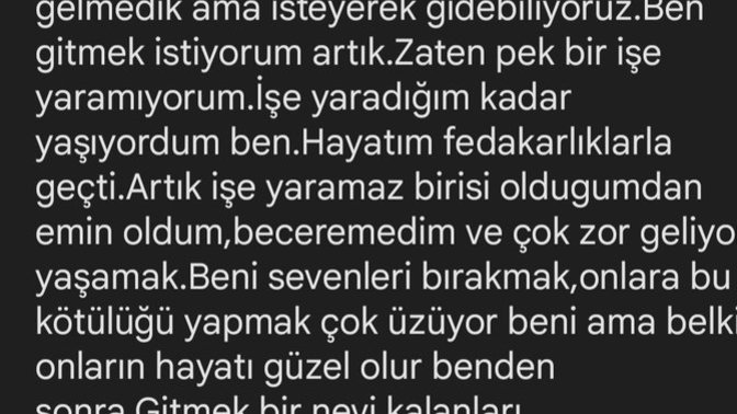 Bu notla karşılaşsanız ne yapardınız?