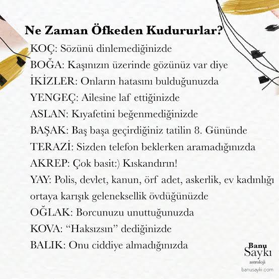 Burcuna göre ne zaman öfkeden kudurursun? Senin burcun hangisi?