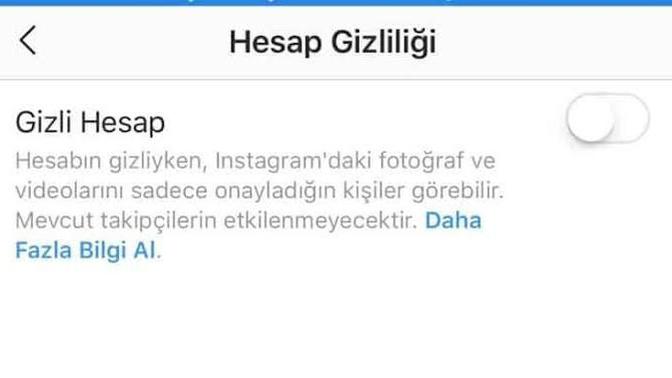 Instagram hesabınız herkese açık mı yoksa kapalı mı?