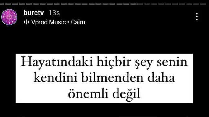 Kendini biliyor musun?