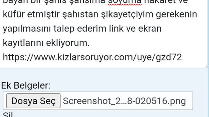 Sosyal medyada şahsa küfür, hakaret suçtur rica ediyorum öğrenemediniz mi hala iyi ki varsın siber suçlar?
