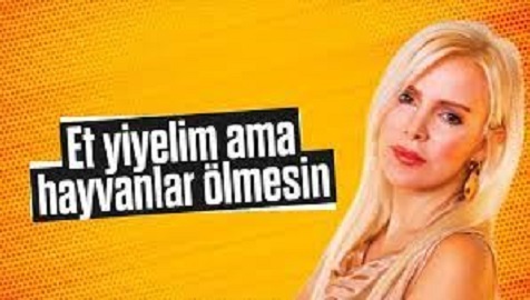 Ömür Gedik, Et yiyelim ama hayvanlar ölmesin. dedi! Sizce olabilir mi?