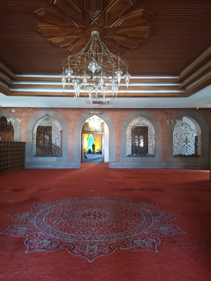 Benim objektifimden Hacı Bayram Veli Camii içerisi