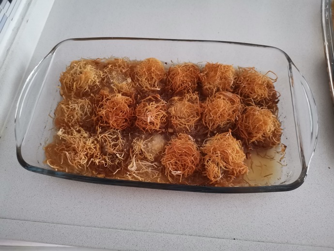 Kadayıf tatlısı 