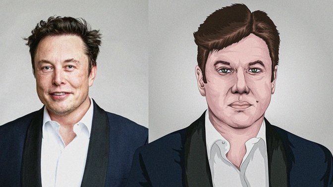 Elon Musk çizimi nasıl olmuş?