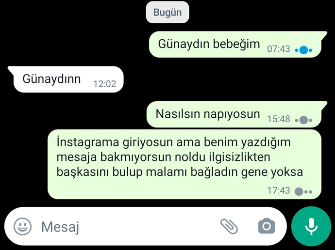 Askerdeki sevgilimin beni aldatıyor olabilir mi?