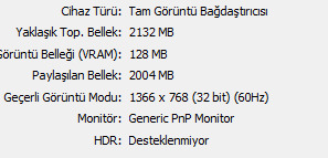 2132 mb ekran kartı Valorant kaldırır mı?