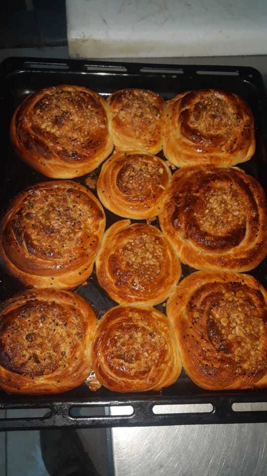 Tahinli çörek yaptım, nasıl olmuş?