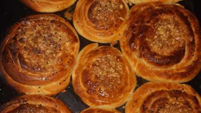 Tahinli çörek yaptım, nasıl olmuş?