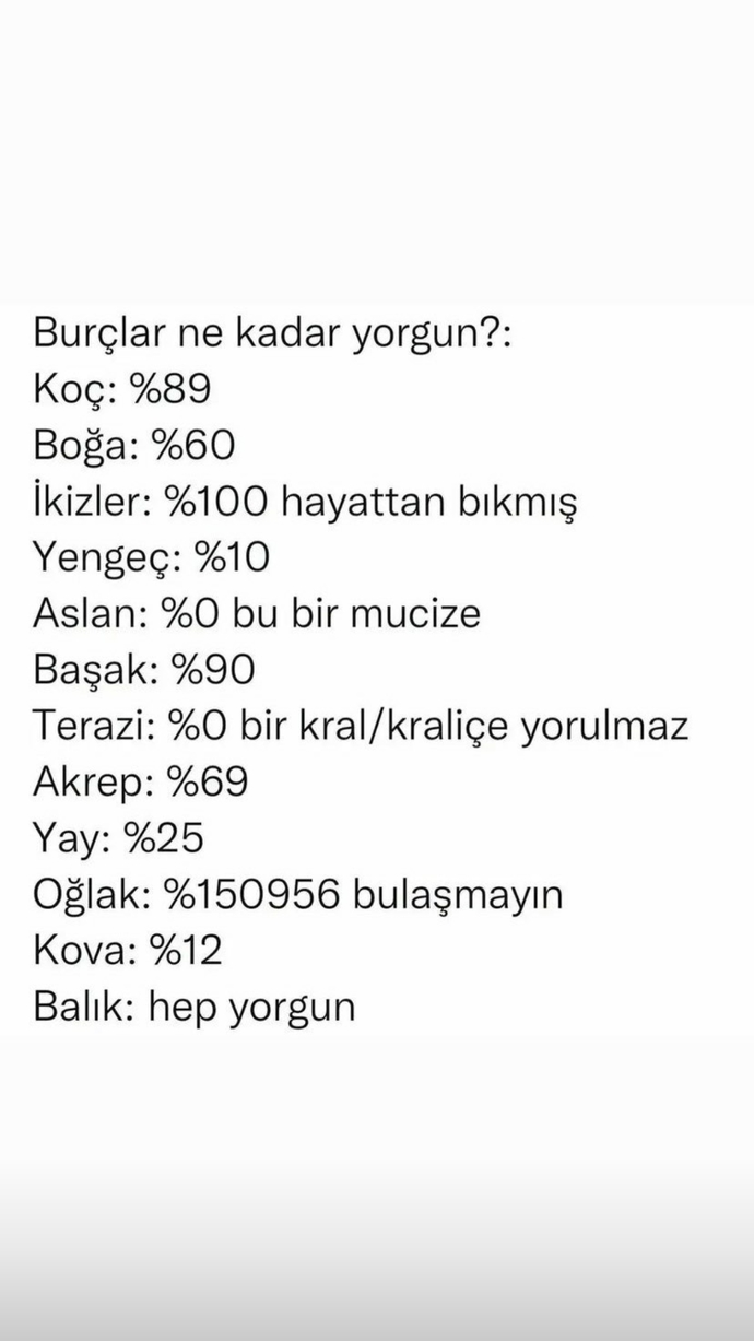 %0 kraliçe yorulmazmış.😄✌