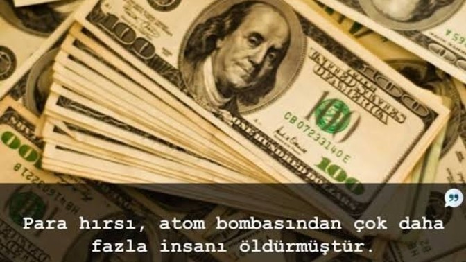 Para Hayatında Ne Kadar Yer Kaplar?