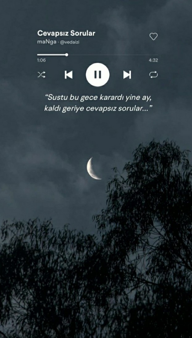 Geceye bir şarkı bırakmanızı istesem bu hangi şarkı olurdu?