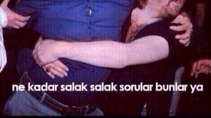 Hanımlar beyler sizde burada gördüğünüz saçma sorulara bu tepkiyi veriyor musunuz?