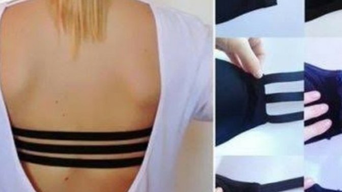 Sırt dekolteli kıyafetlerde sütyenin görünmesi itici bir durum mu?