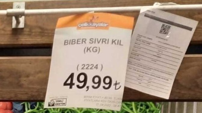Kıl biber 50 TL oldu, fiyatlara kıl oluyor musunuz?