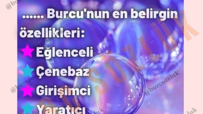 Bu 6 özellikleri taşıyan tek burç sizce hangi burçtur?