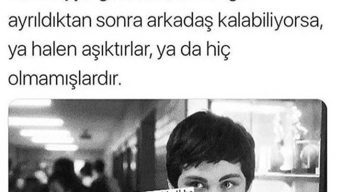Ayrılıp arkadas kalinir mi gercek mi bu? Amac nedir?
