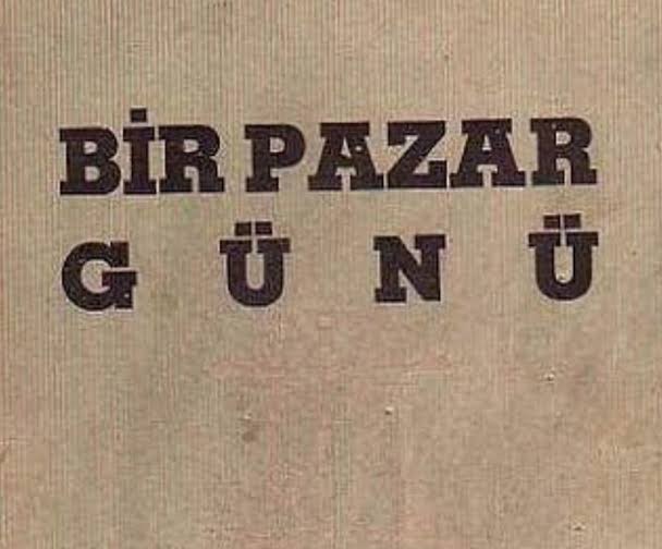 O da ne? Bugün pazar.. Peki biraz anlatırmısın neler yapacaksın?