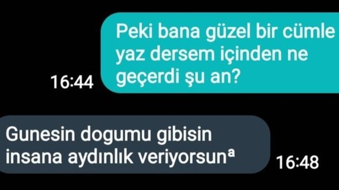 Mesajlaşırken zorla iltifat ister misiniz?