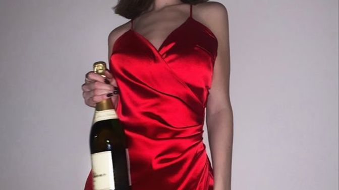 Saten elbise giymek fizik mi, cesaret mi ister?