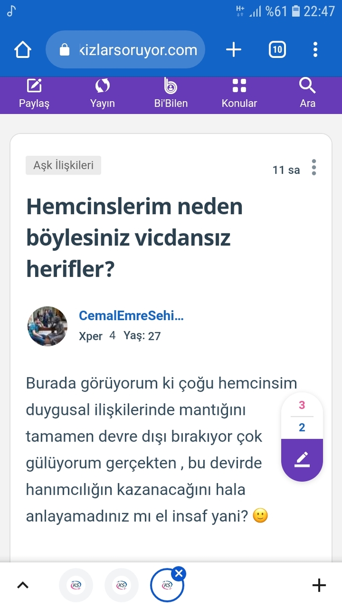 Sizce hangi ilişki makbuldür?