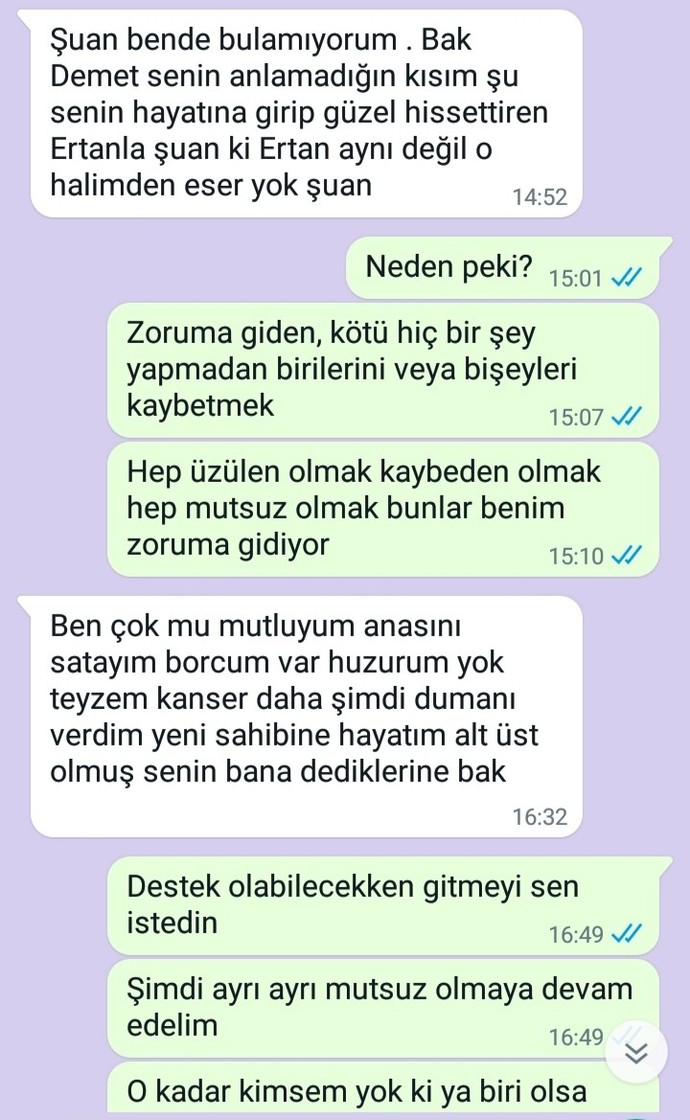 Mutsuzlukla bırakıp gitti neden insanlar bu kadar acımasız?