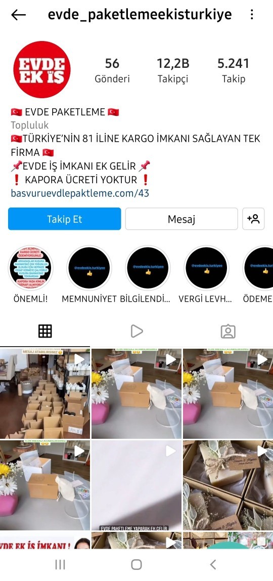 Herkes buraya sizce dolandırıcı mi?