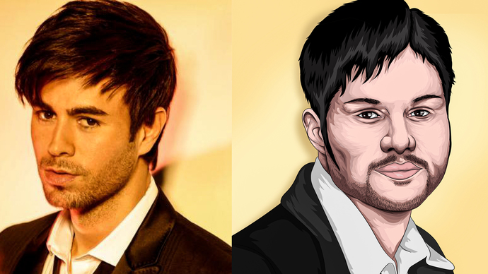 Enrique Iglesias çizimi olmuş mu?