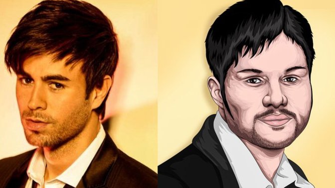 Enrique Iglesias çizimi olmuş mu?