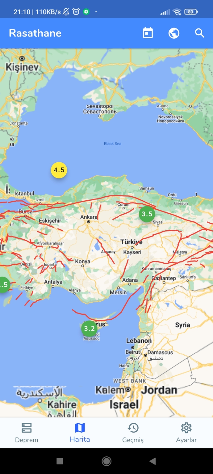 Bölgenizdeki depremleri hissediyor musunuz?