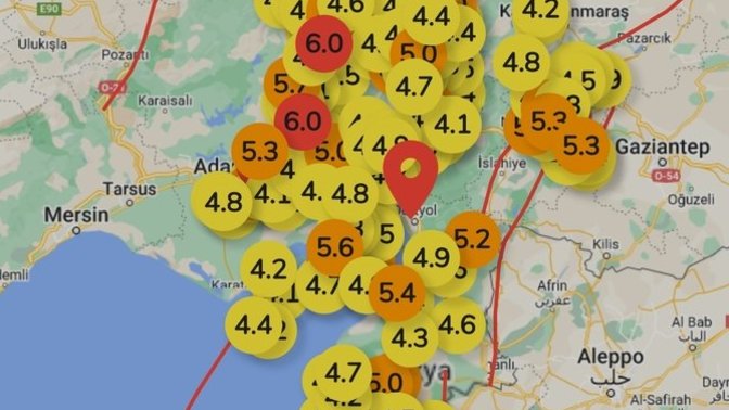 Bölgenizdeki depremleri hissediyor musunuz?