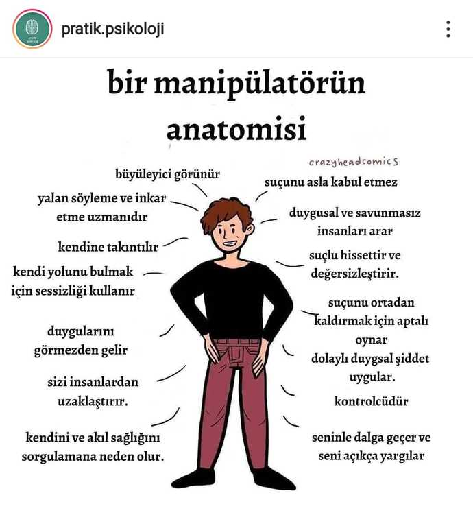 Sizin kontrol etmeye çalışan kişiler hakkında ne düşünüyorsunuz?