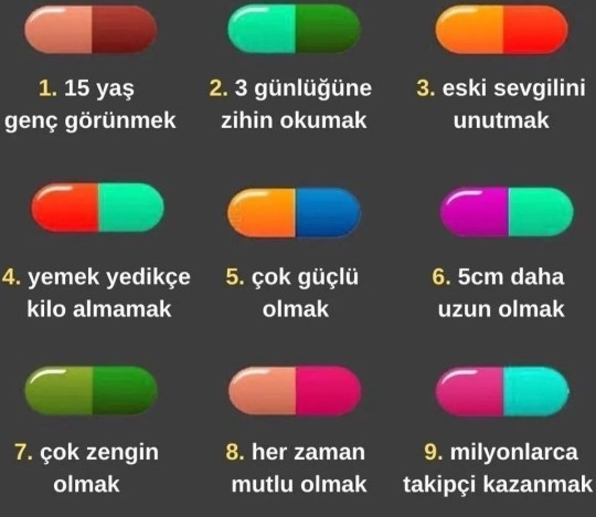 Hangi hapı seçerdin?