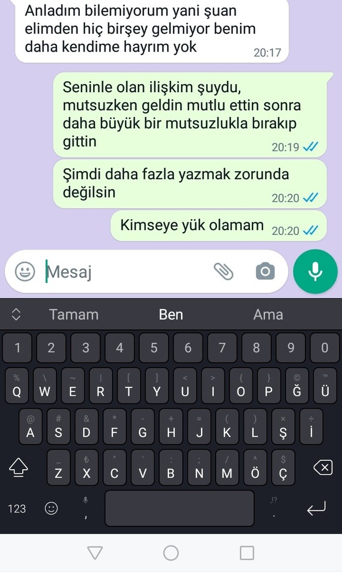 Terk edildim kalbim acıyor ne yapıcam?