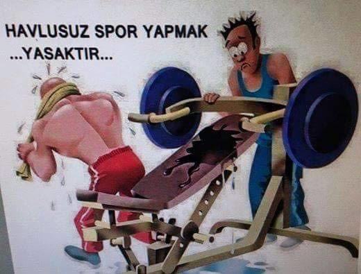Havlusuz spor yapan insanlar hakkında ne düşünüyorsunuz?