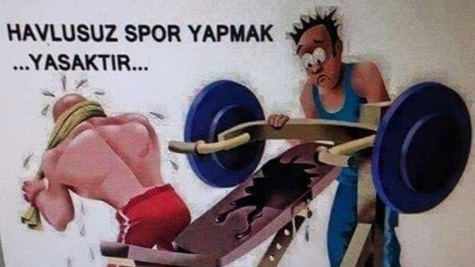 Havlusuz spor yapan insanlar hakkında ne düşünüyorsunuz?
