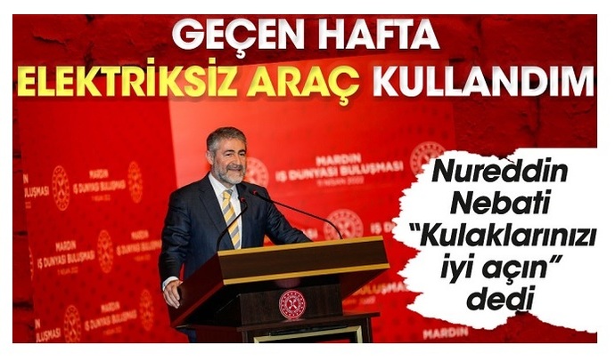 Maliye Bakanı Nureddin Nebati, Gemlikte elektriksiz aracımızı test ettik! dedi. Hiç elektriksiz araca bindiniz mi?