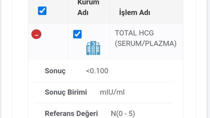Bu sonuçlarla hamilelik olur mu?