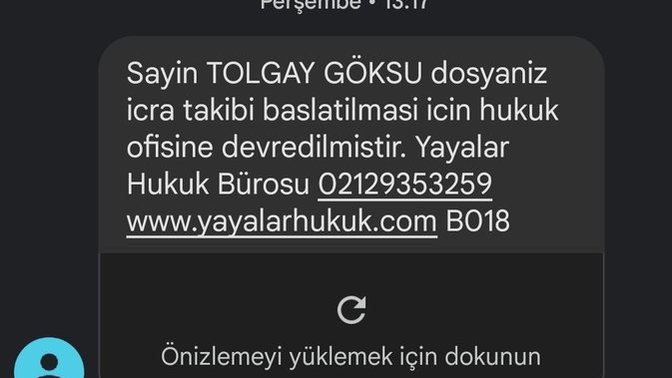 Bu mesajlardan nasıl kurtulabilirim?