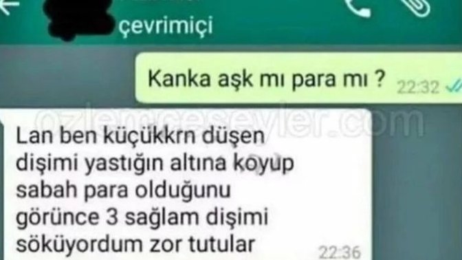 Aşk mı para mi?