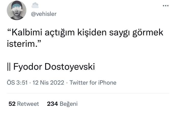 Kalbini açtığın kişiden ne görmek istersin?